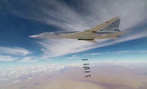 Шест бомбардировача Ту 22М3 излетяха от територията на Русия и нанесоха