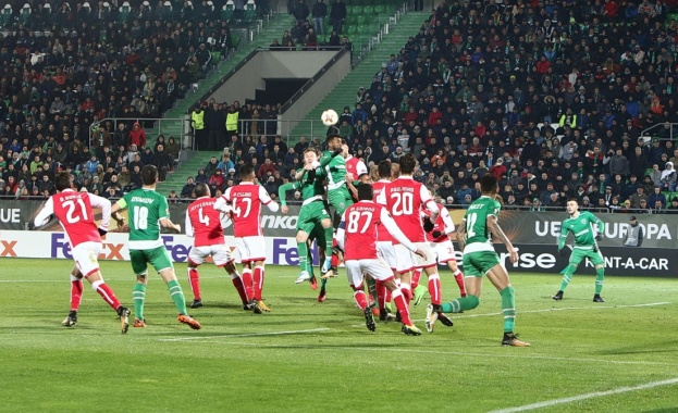 Лудогорец пропусна шанса да се класира предварително за фазата на