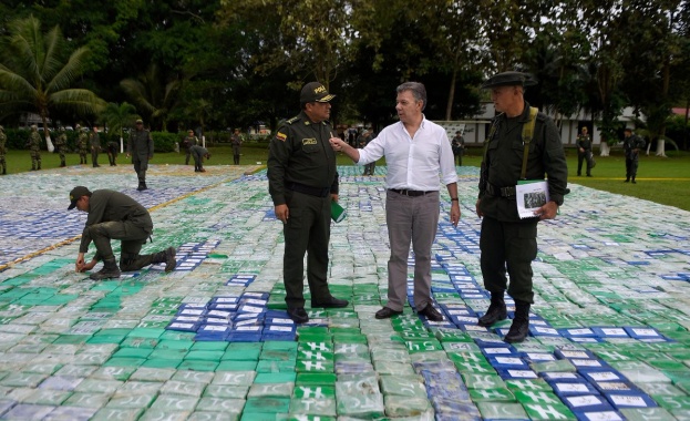 Рекордно количество кокаин беше заловено в Колумбия Властите откриха 12