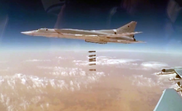 Шест бомбардировача Ту 22М3 на руската авиация са нанесли въздушен удар