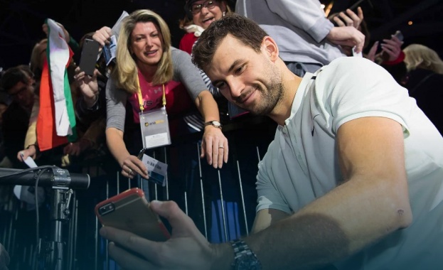 Григор Димитров спечели и третия мач в група Пийт Сампрас