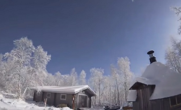 Голям метеор превърна нощта над Лапландия в ден Необичайното явление