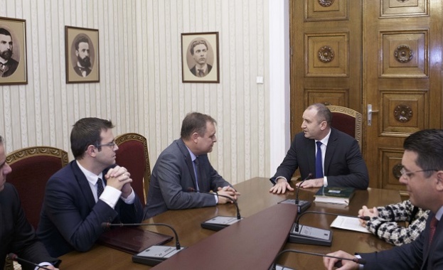 Президентът Румен Радев проведе днес среща на „Дондуков 2 с