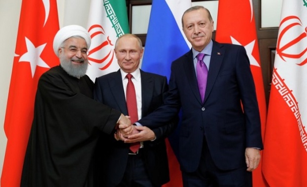 Държавните ръководители на Турция Русия и Иран се споразумяха за
