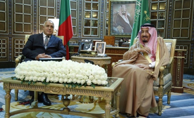 Министър-председателят Бойко Борисов и Негово Величество крал Салман бин Абдулазиз