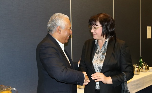 В Лисабон председателят на БСП Корнелия Нинова участва в работна