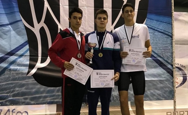 Спортният талант на Еврофутбол Петър Божилов завоюва два златни и