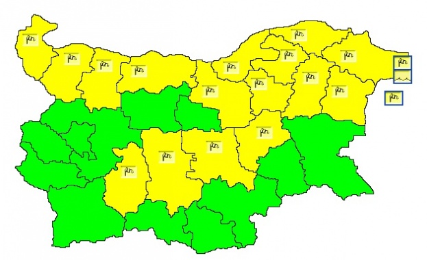 През нощта в събота срещу неделя през страната ще премине