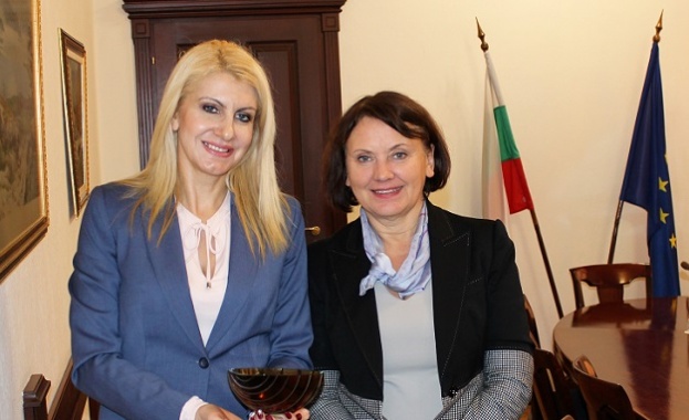 Заместник министър Десислава Ахладова се срещана с директора на Европейския институт
