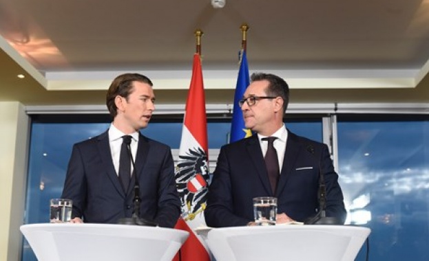 Коалиционното споразумение между консерваторите и крайнодесните в Австрия ще даде