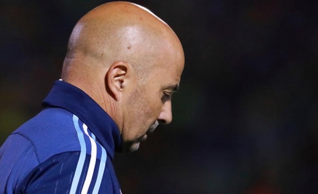 Селекционерът на аржентинския национален отбор по футбол Хорхе Сампаоли бе