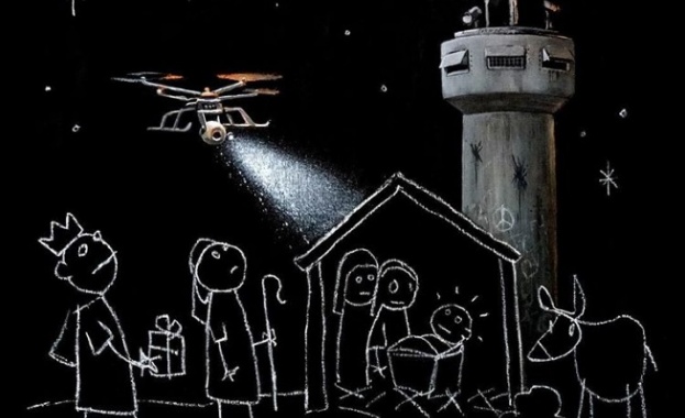 Уличният художник Банкси и режисьорът носител на Оскар Дани Бойл