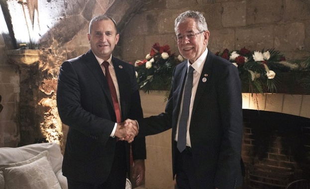 В първия ден на Новата 2018 година българският държавен глава