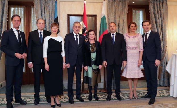 В първия ден на Новата 2018 година българският държавен глава