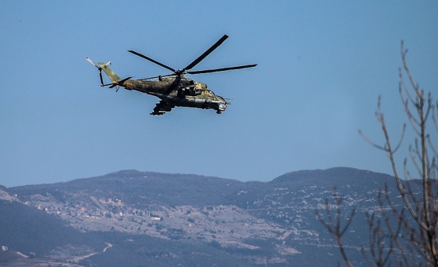 Руски военен хеликоптер Ми 24 се е разбил в Сирия предава