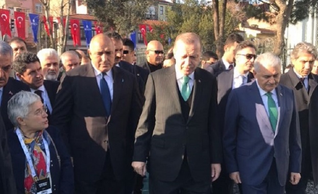 Президентът на Турция Реджеп Тайип Ердоган отправи реч послание за толерантност