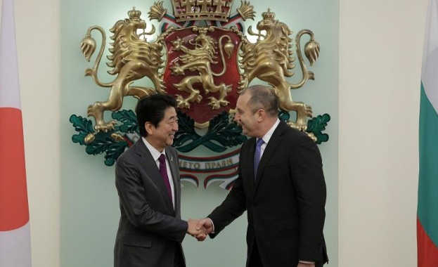 Президентът Румен Радев се срещна с министър председателя на Япония Шиндзо