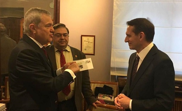 Румен Петков проведе среща с председателя на Руското историческо общество