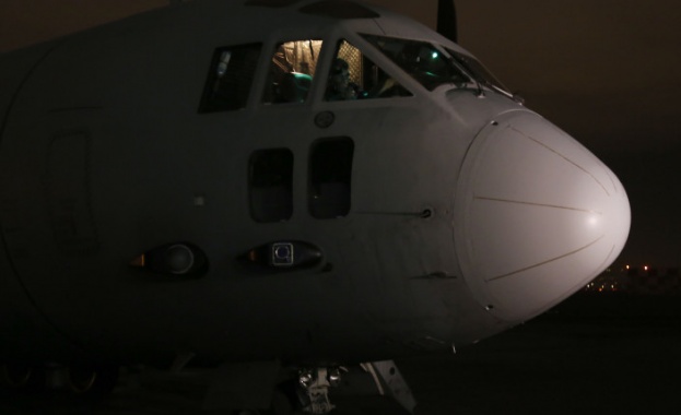 Военнотранспортен самолет C 27J Спартан е аварирал при извършване на учебна