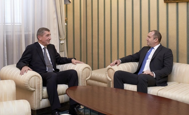 Президентът Румен Радев и премиерът на Чешката република разговаряха днес