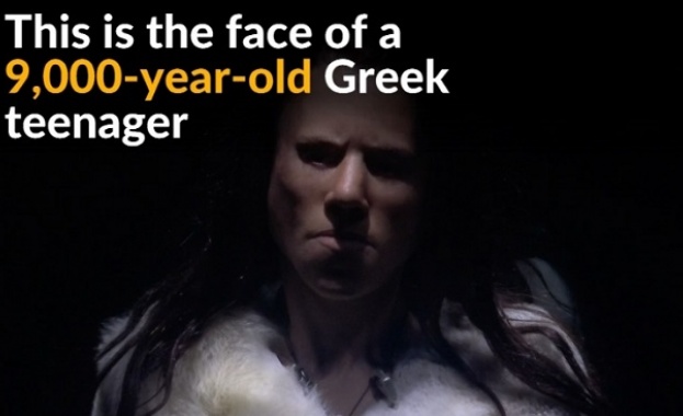Учени в Гърция са реконстриурали лицето на гръцко момиче живяло