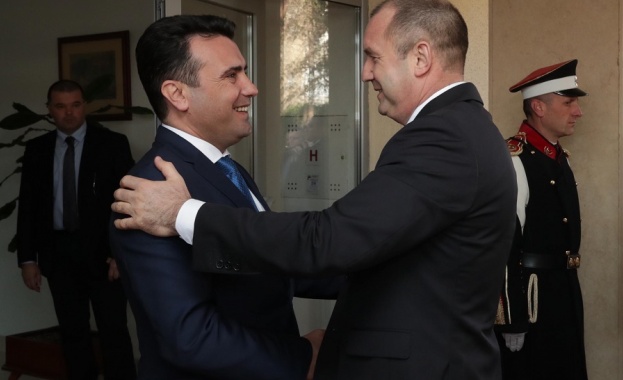 Държавният глава Румен Радев благодари на министър председателя на Република Македония