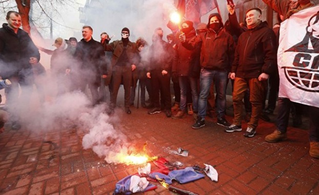 Украински радикали са нахлули в сградата на центъра Россътрудничество местният