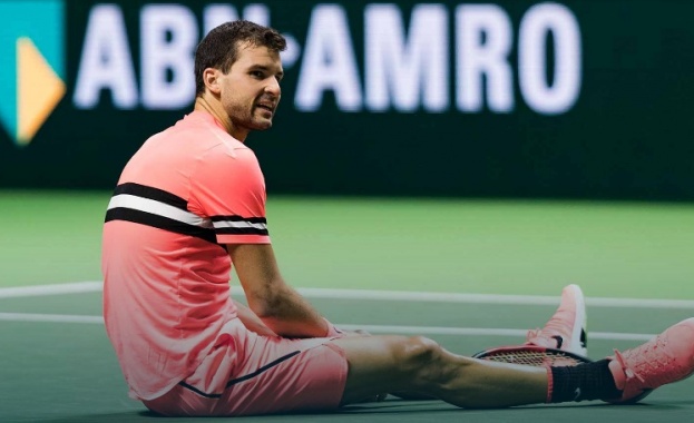 Григор Димитров изненадващо отпадна още в първия кръг на турнира