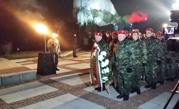 Военнослужещи от Единния център за начална подготовка гр Плевен