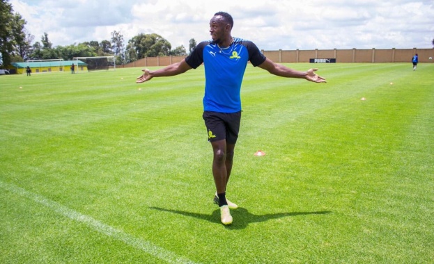 Южноафриканският Мамелъди Съндаунс е отборът с който Юсейн Болт е