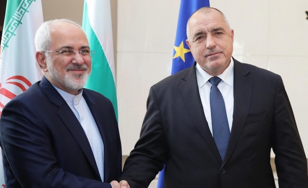 Премиерът Бойко Борисов и министърът на външните работи на Иран