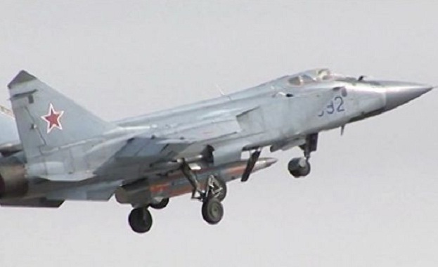 Русия изпробва успешно хиперзвуковите ракети Кинжал предава ТАСС Изтребител прехващач