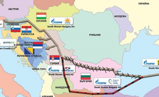 Газовият проект Турски поток може да мине през България, заяви