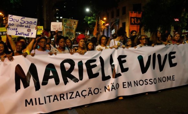 Масови протести в Бразилия заради убийството на известна общинска съветничка