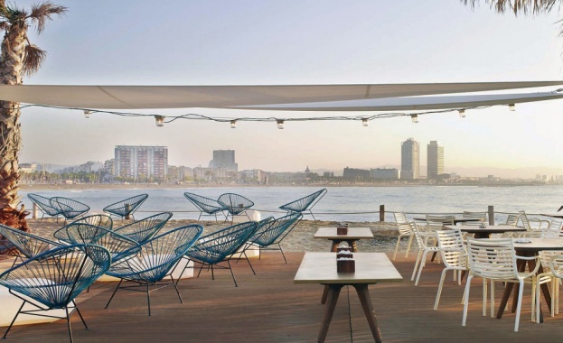 В Барселона ходят на плаж дори навръх Нова година когато