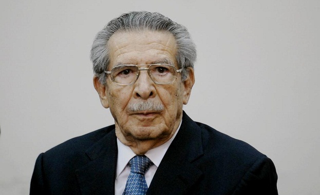 Бившият диктатор на Гватемала Ефраин Риос Монт който управляваше по