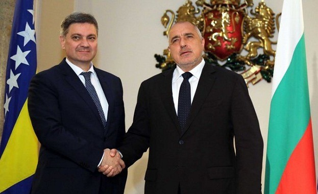 Премиерът Бойко Борисов и председателстващият Съвета на министрите на Босна