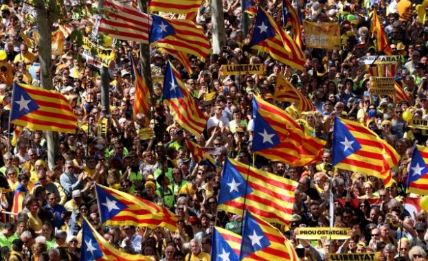 В Барселона хиляди започнаха протестен марш срещу задържането в ареста