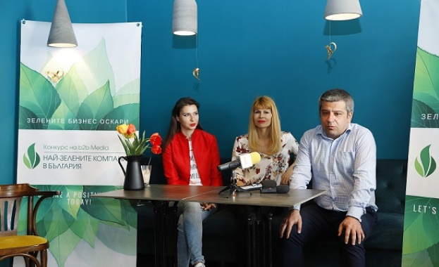 Конкурсът на b2b Media “Най-зелените компании в България” се провежда