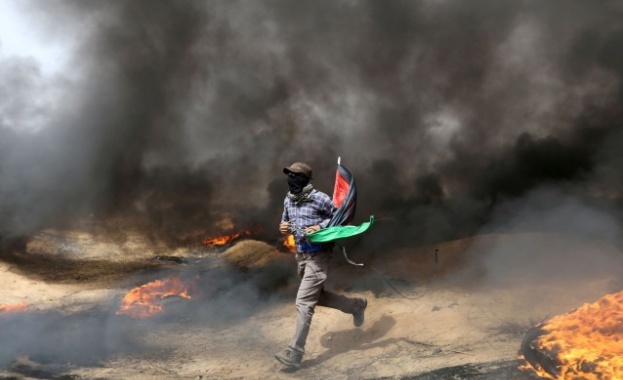 Един палестинец загина при нови протести в Ивицата Газа Демонстрациите