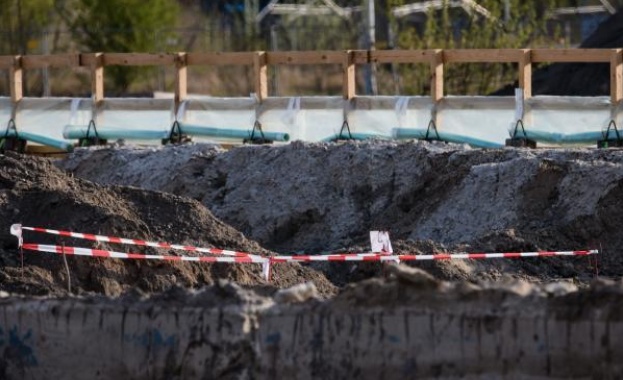 Голяма част от центъра на Берлин включително главната ж п