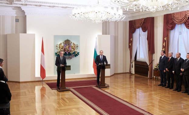 Австрийският президент Александър Ван дер Белен потвърди подкрепата си за