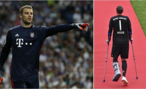 Очакваното завръщане на вратаря Мануел Нойер на терена е под