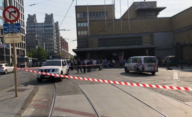 Паниката на Южната гара в Брюксел днес следобед беше предизвикана