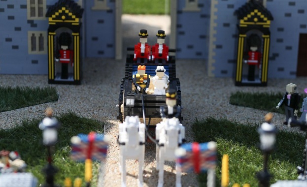 Тематичният парк Леголенд в Уиндзор представи макет на едноименния замък,
