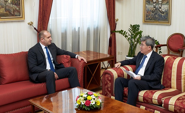 Президентът Румен Радев проведе среща на Дондуков 2 с посланика