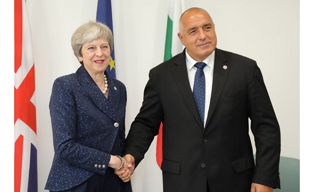 Министър председателят Тереза Мей потвърди пред премиера Бойко Борисов че темата