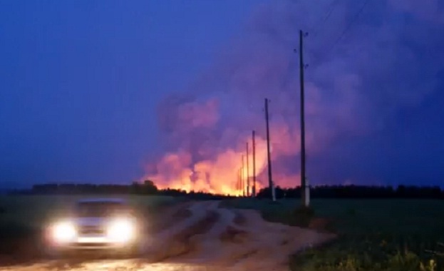 Хиляди хора бяха евакуирани от малкия град Пугачово и околността