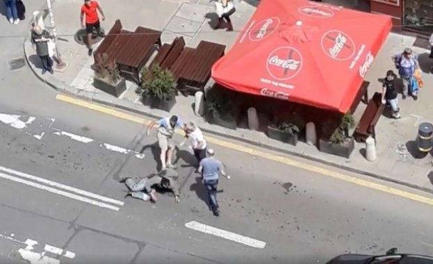 На зверски побой станаха свидетели софиянци на оживения столичен булевард