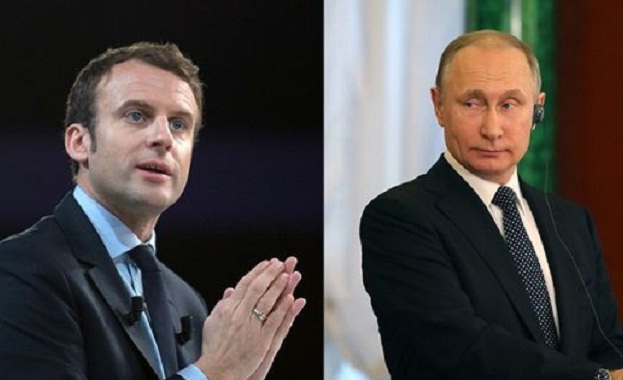Еманюел Макрон ще направи първото си официално посещение в Русия